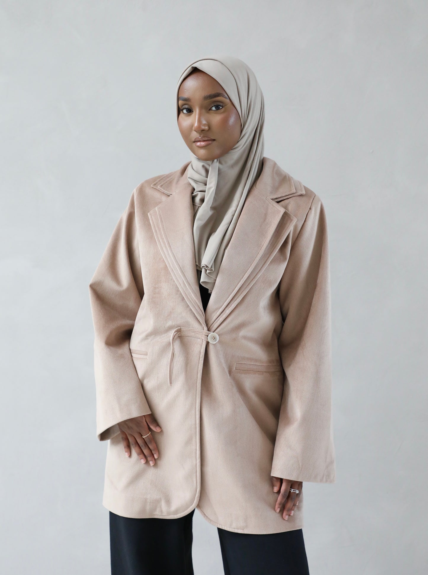 Double collar blazer