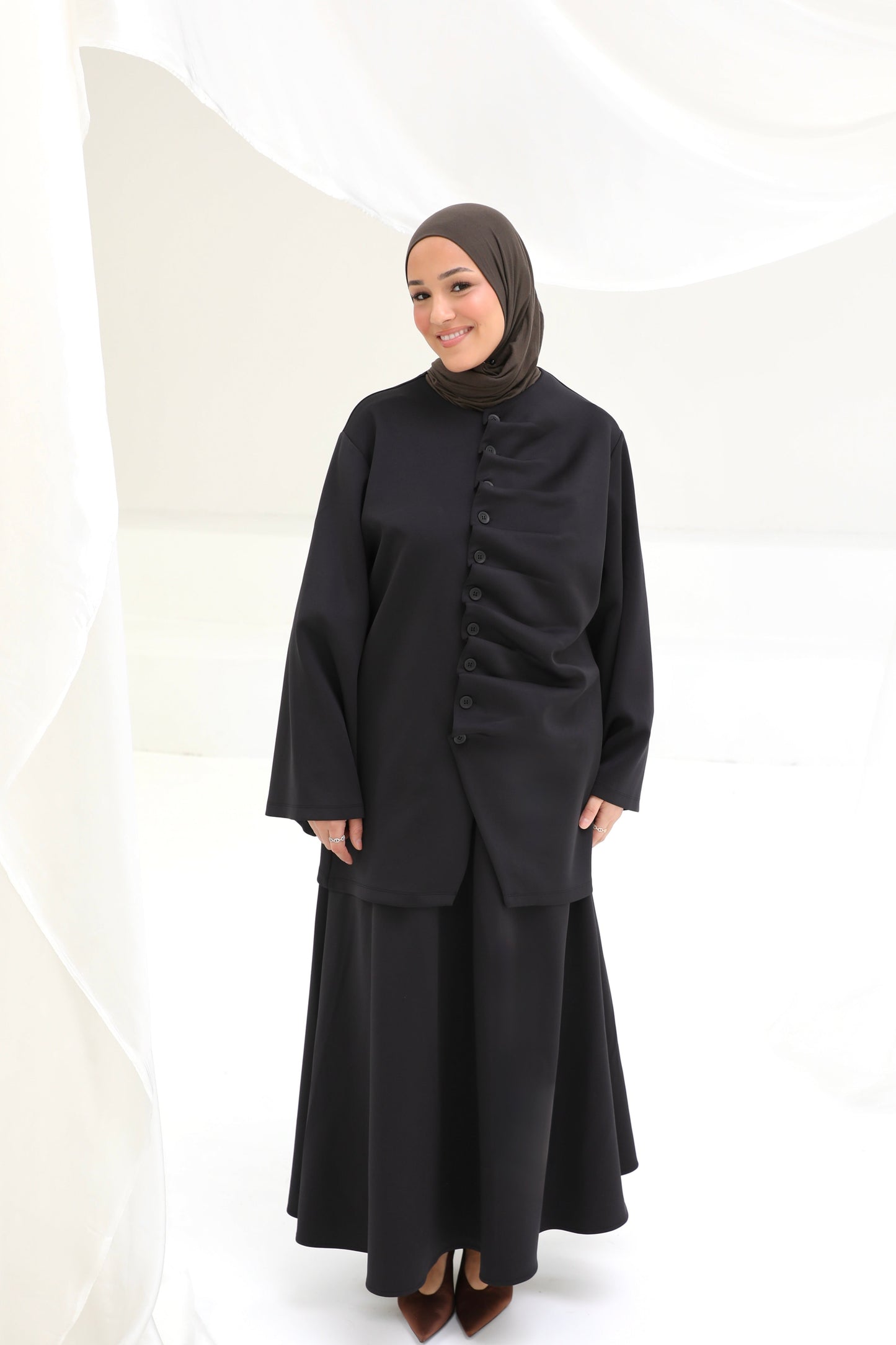 Skuba skirt blouse set