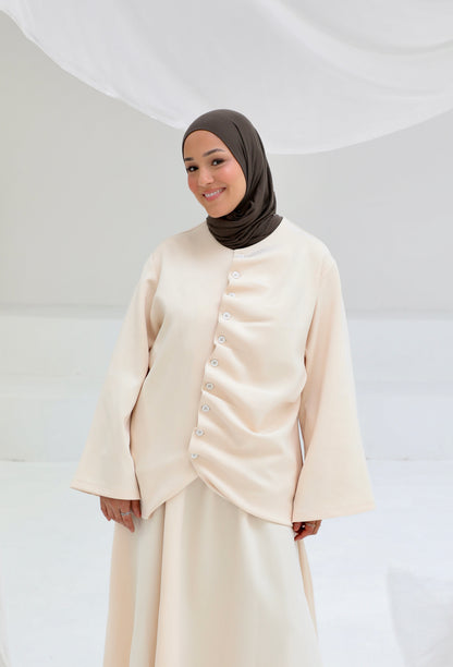 Skuba skirt blouse set
