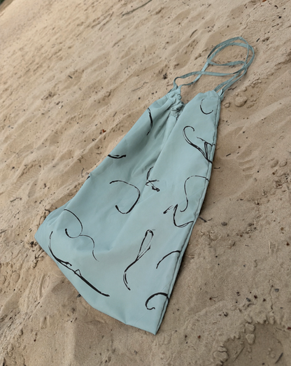4 pieces waterproof swimwear
