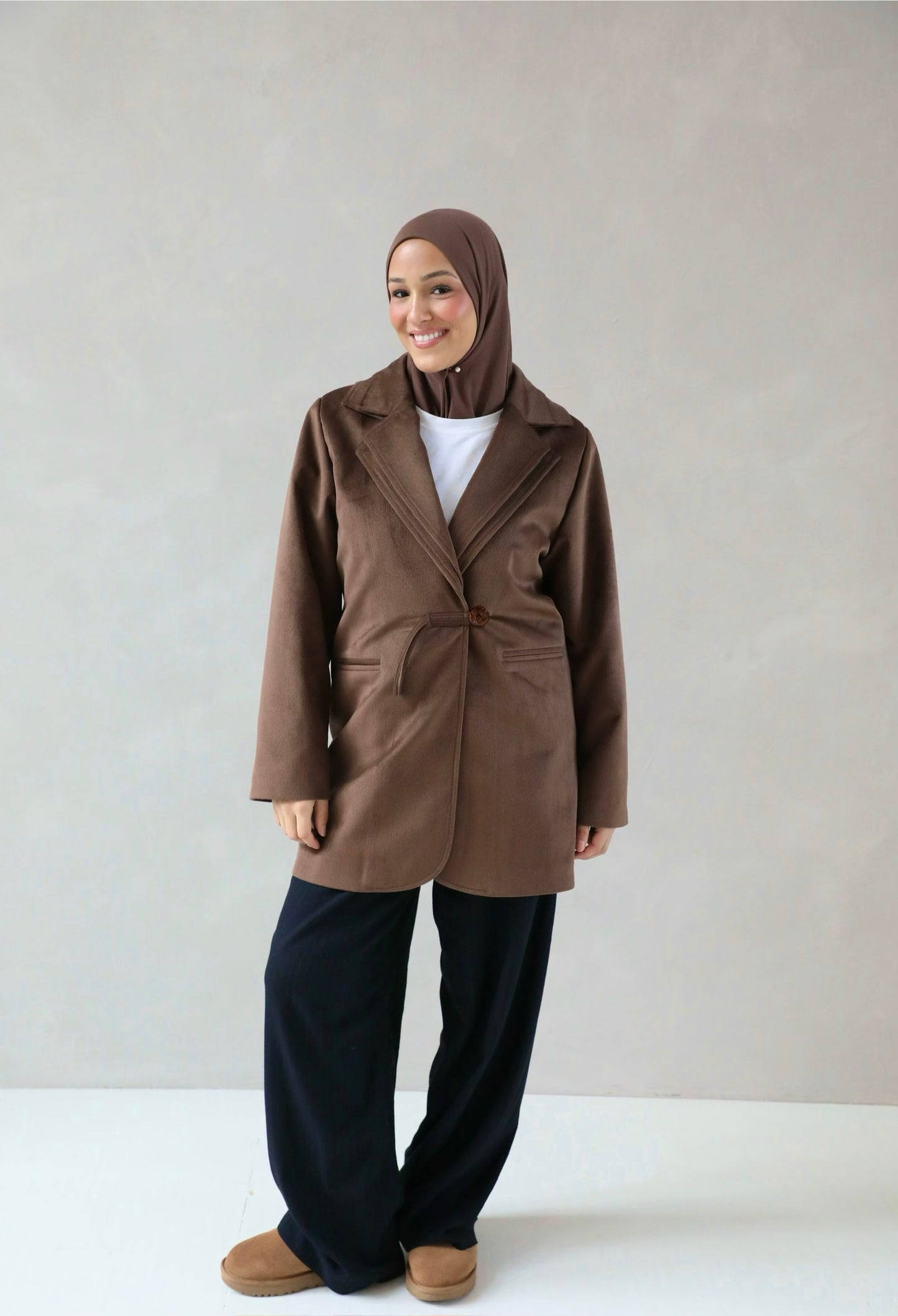 Double collar blazer