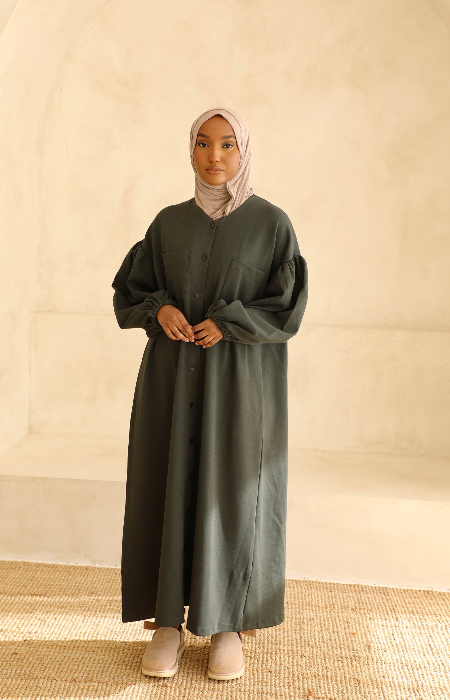 Irhaa polo balloon dress
