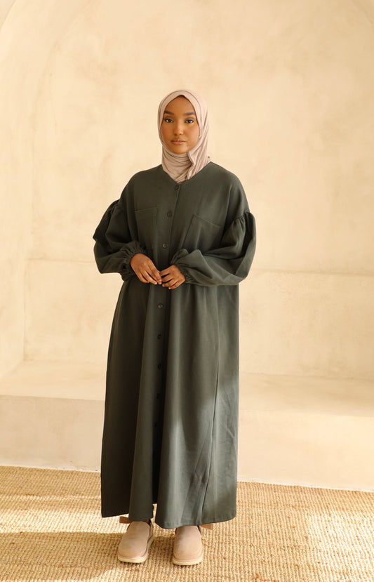 Irhaa polo balloon dress