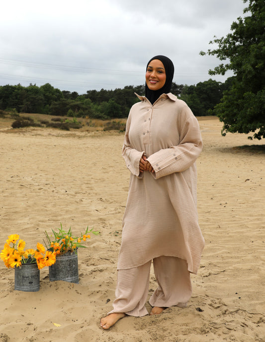 Long muslin set