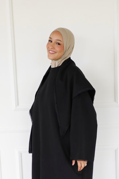 Irhaa dress with lace detail & scarf