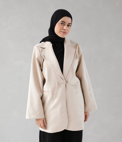 Double collar blazer