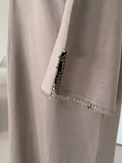 Irhaa dress with lace detail & scarf