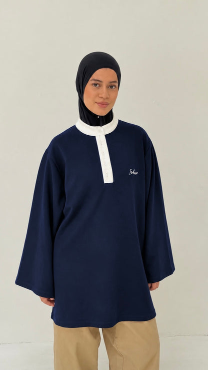 Irhaa oversized shirt with buttons