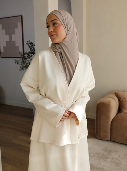 Skirt with vest