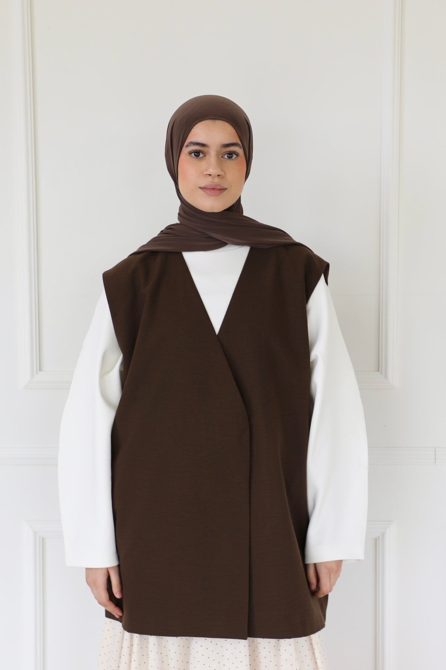 Linen gilet