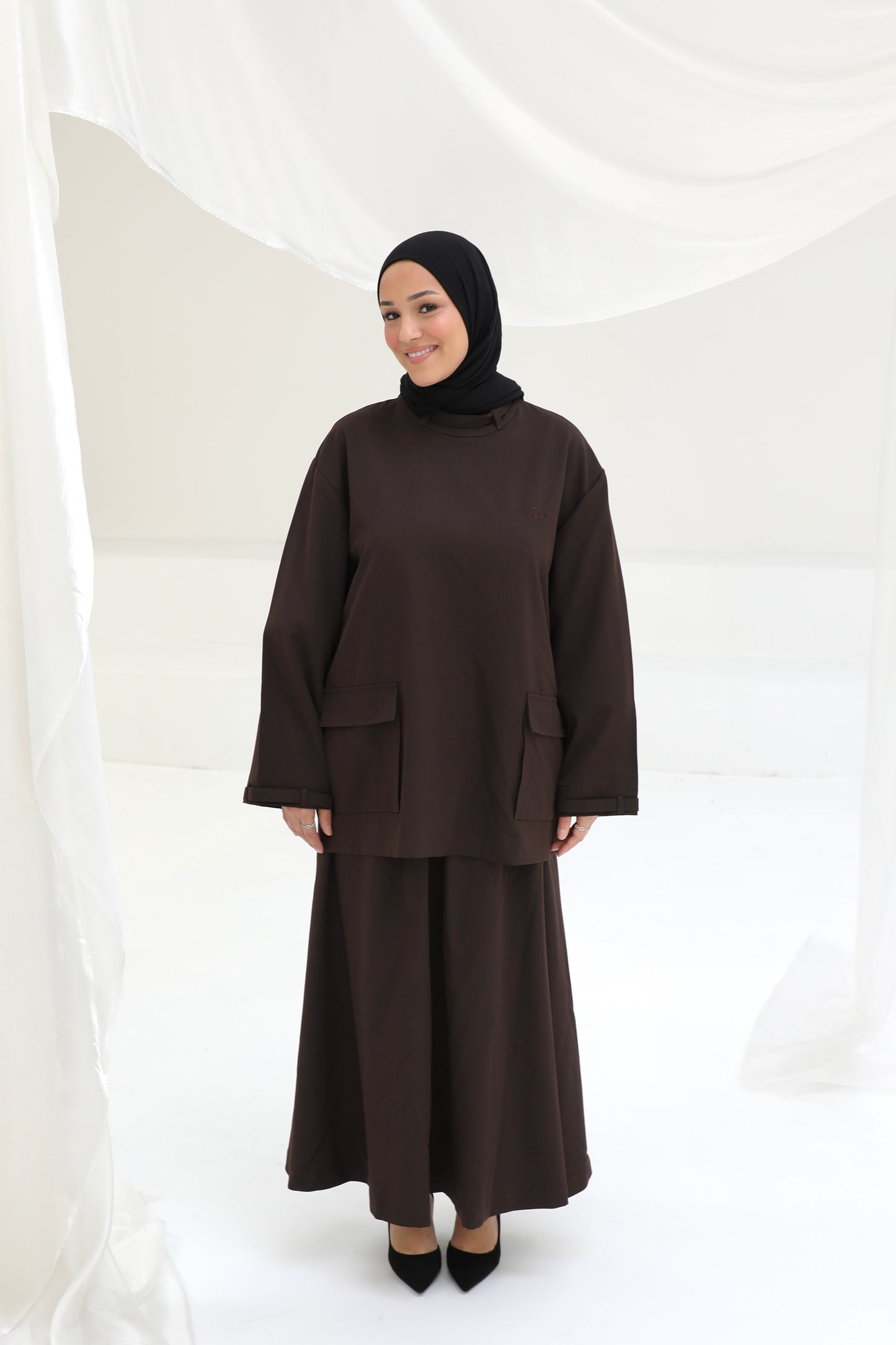 Skirt blouse set