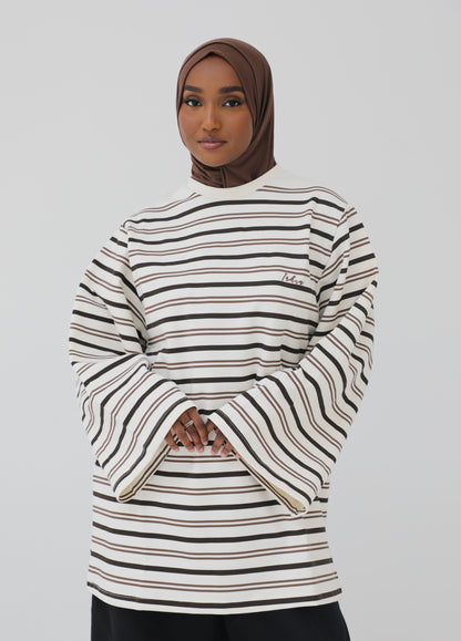 Irhaa striped shirt