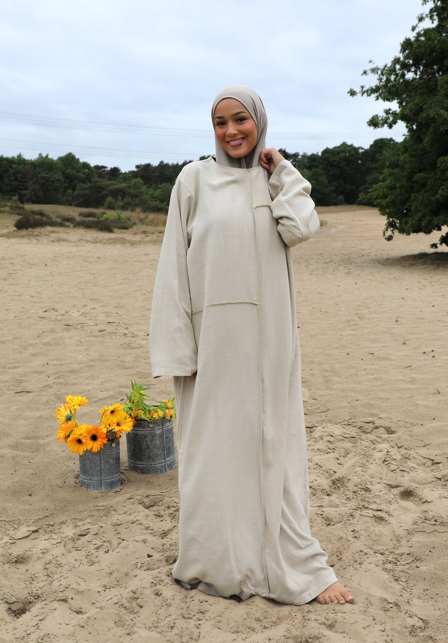 Linen dress