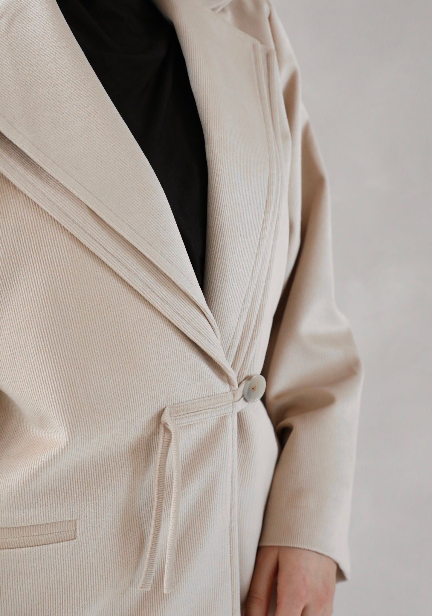 Double collar blazer