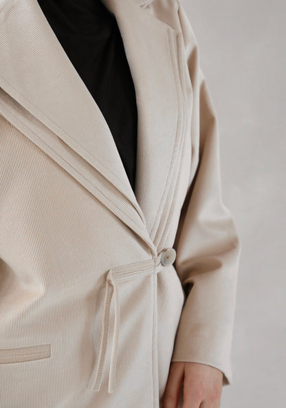 Double collar blazer