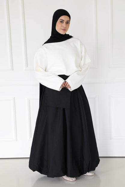 Balloon skirt with pocket