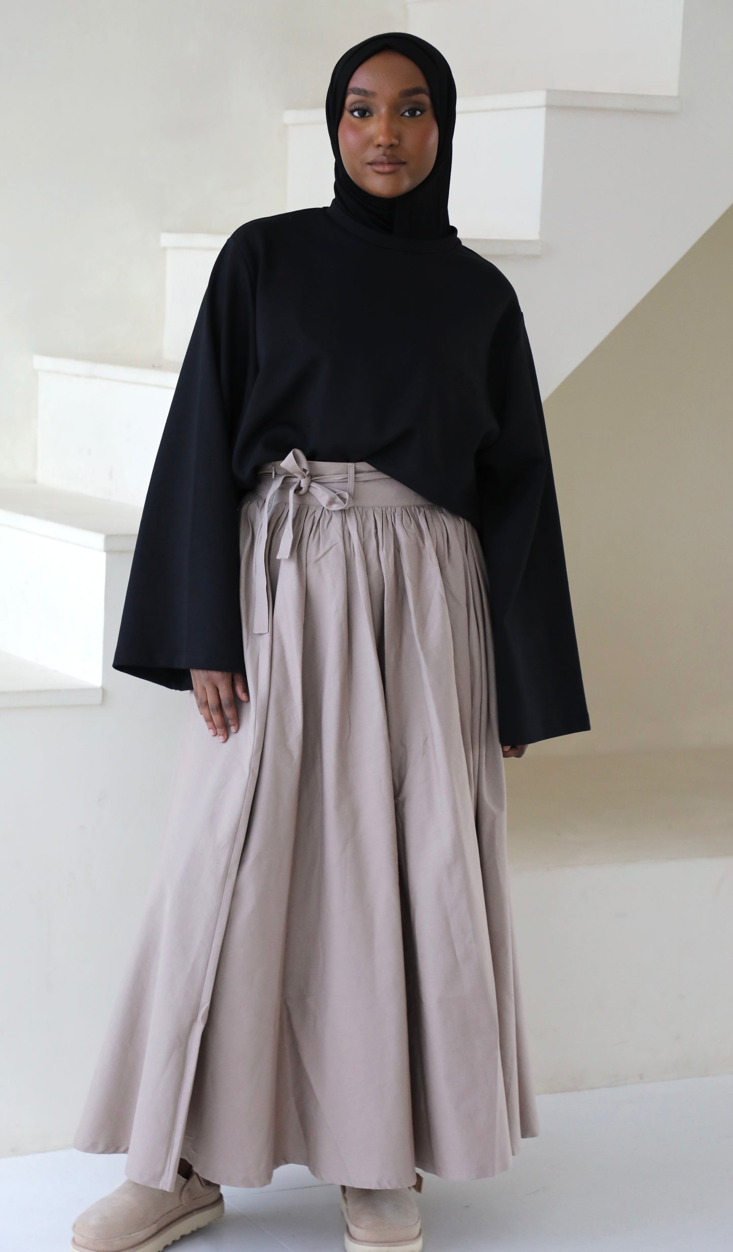 Linen skirt