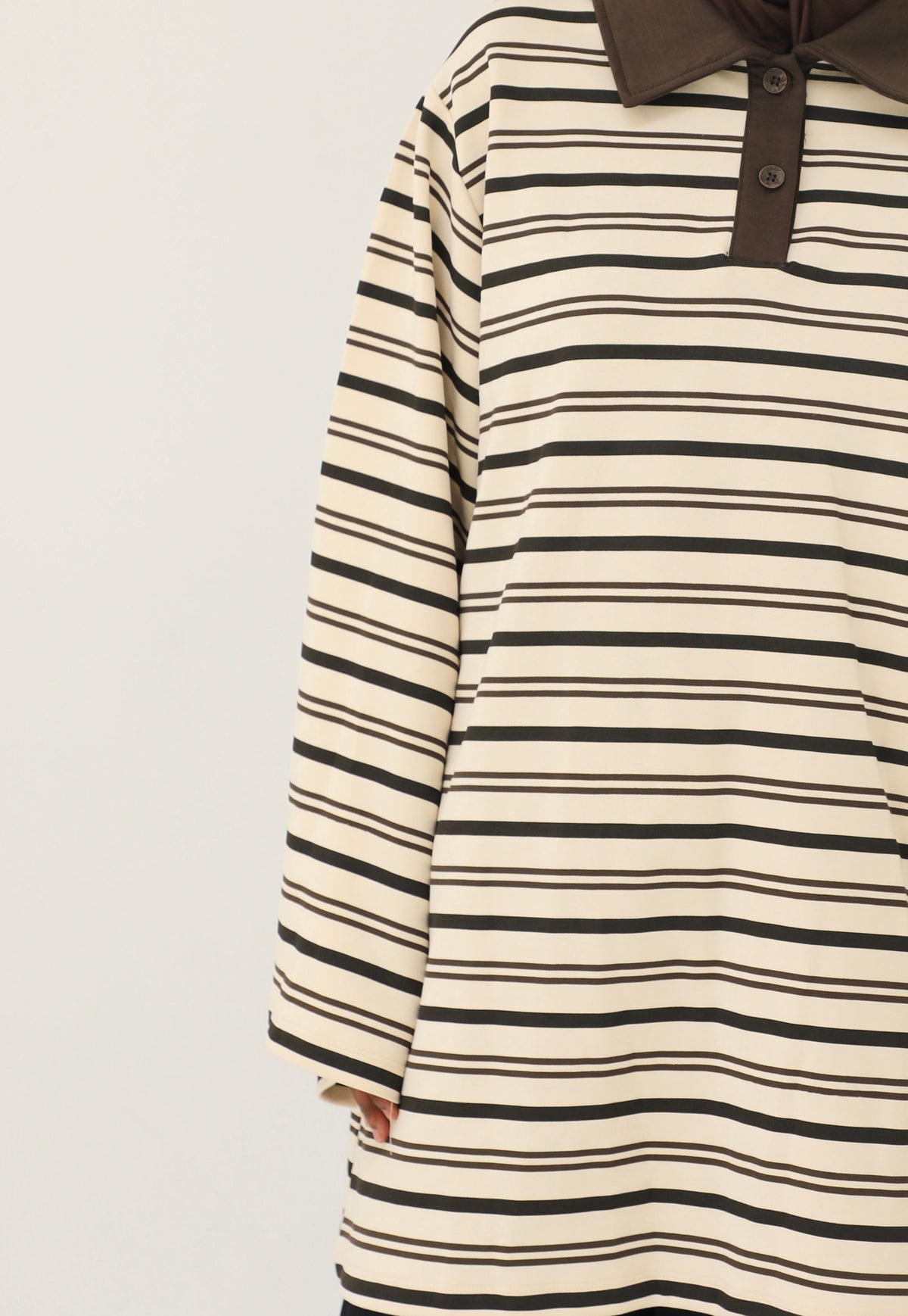 Irhaa striped polo shirt