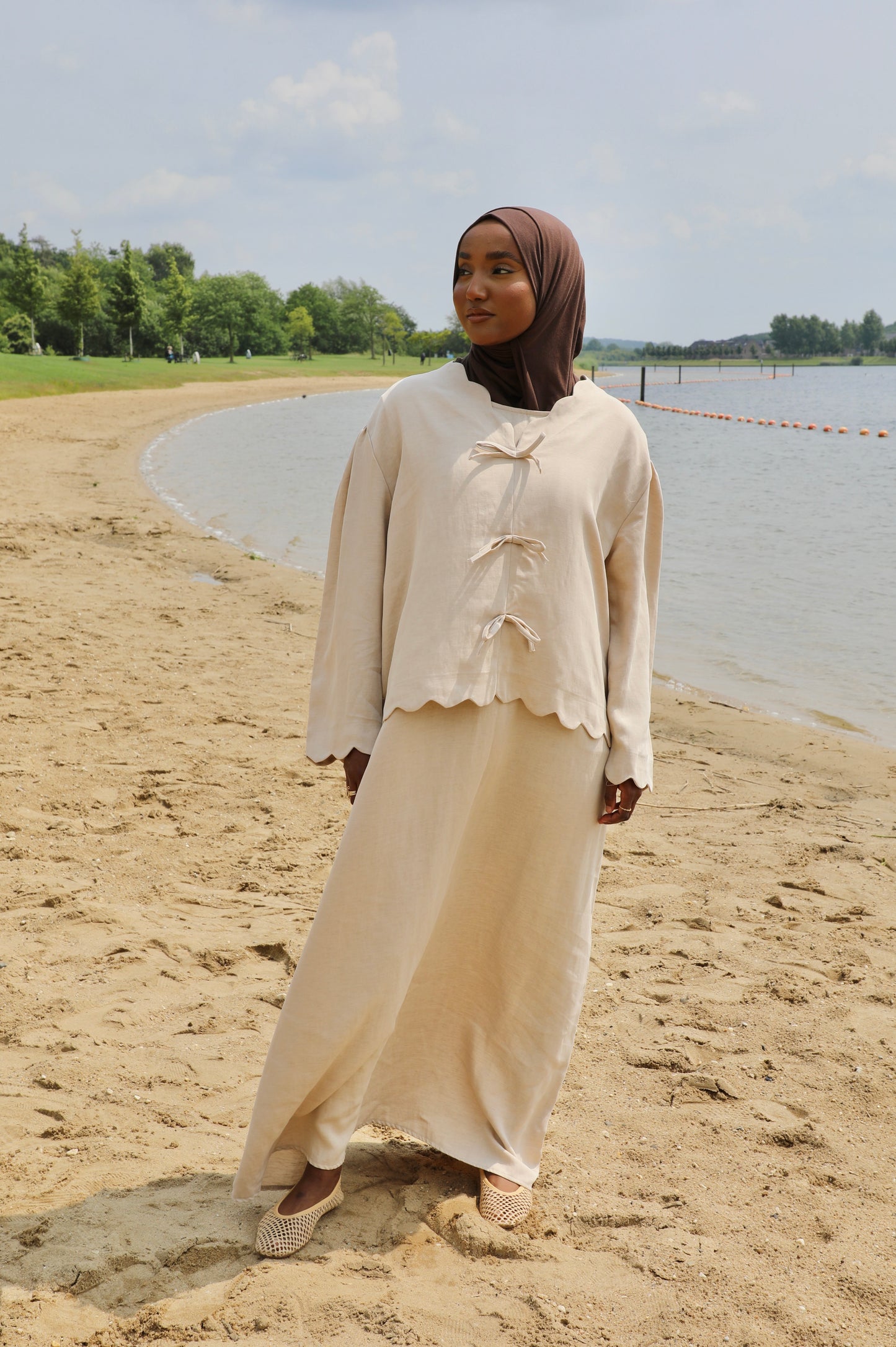 2 delig linen dress