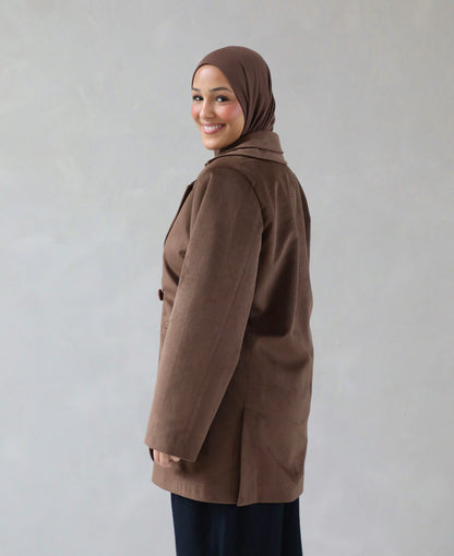 Double collar blazer