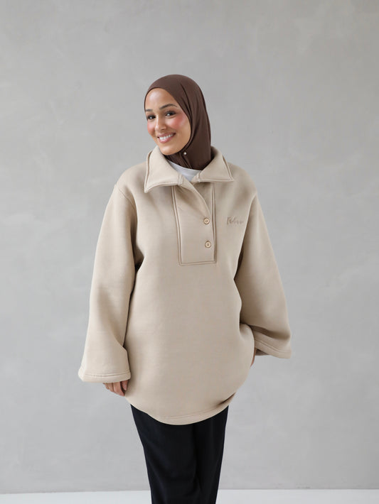 Dubble breasted sweater