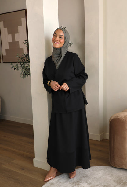 Skirt with vest