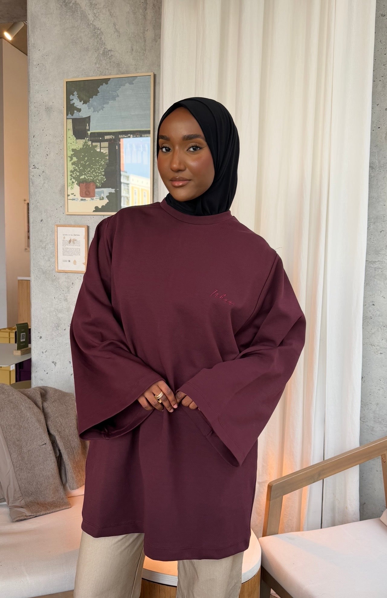 Irhaa oversized shirt