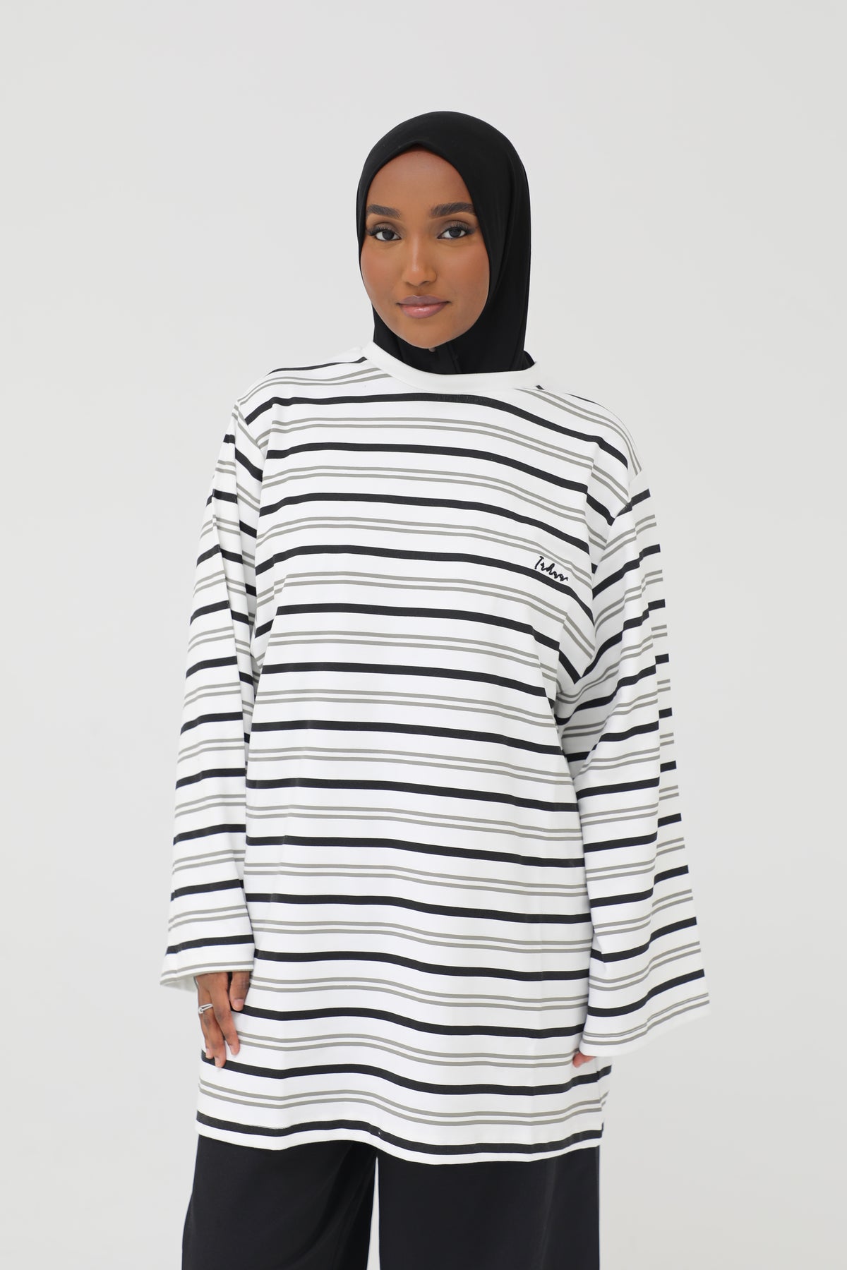 Irhaa striped shirt
