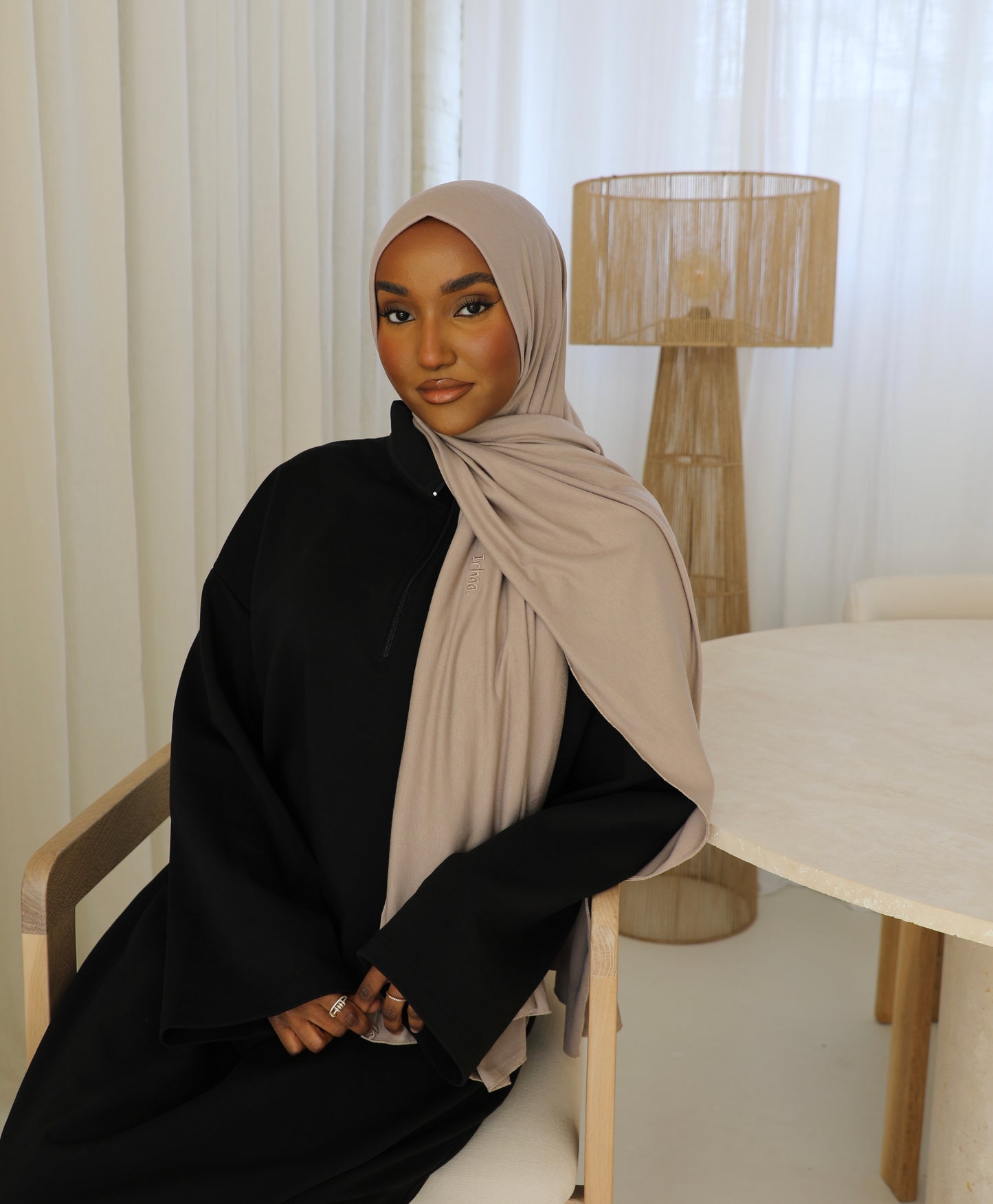 Irhaa bamboo jersey scarf