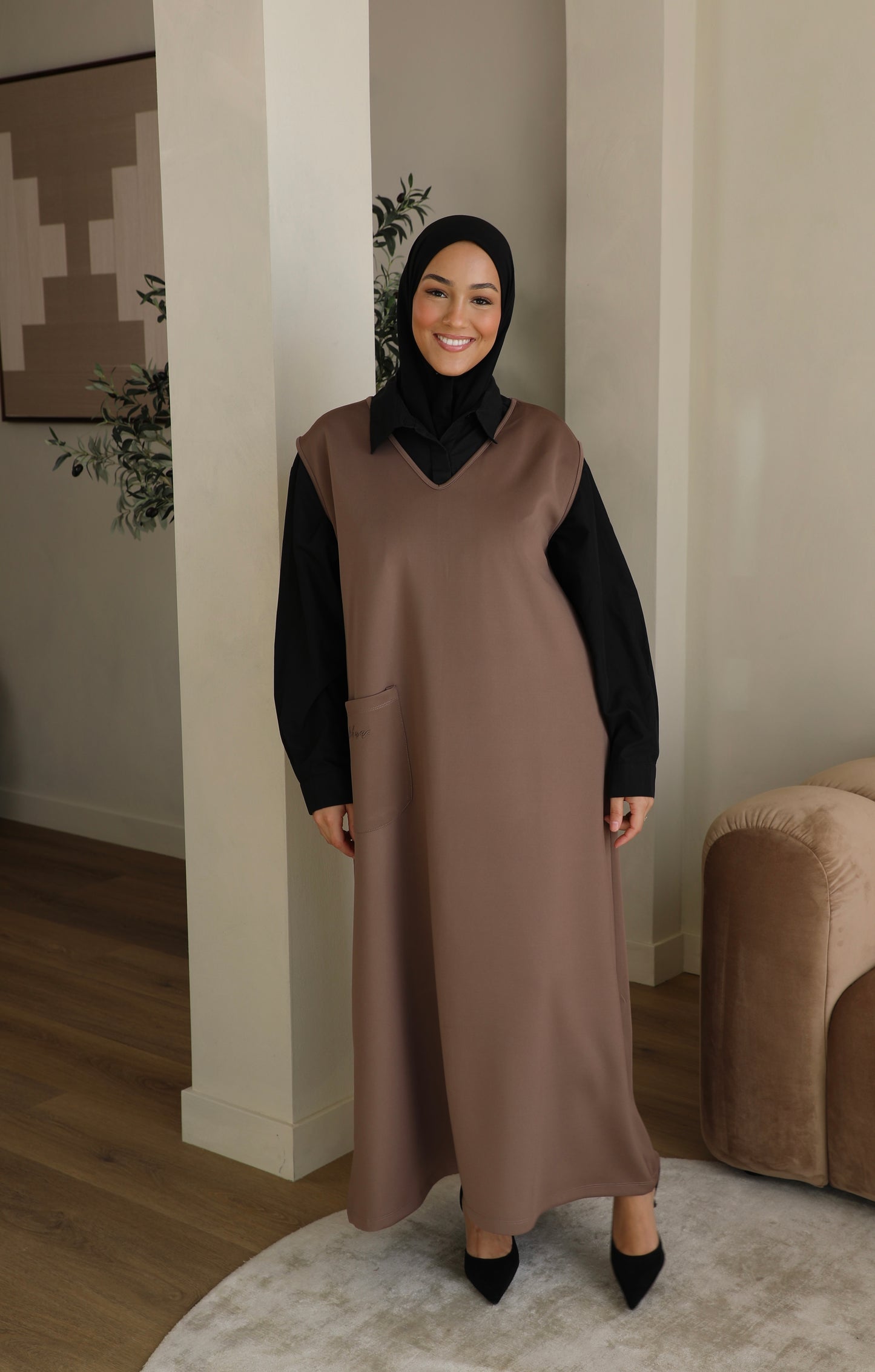 Gilet dress