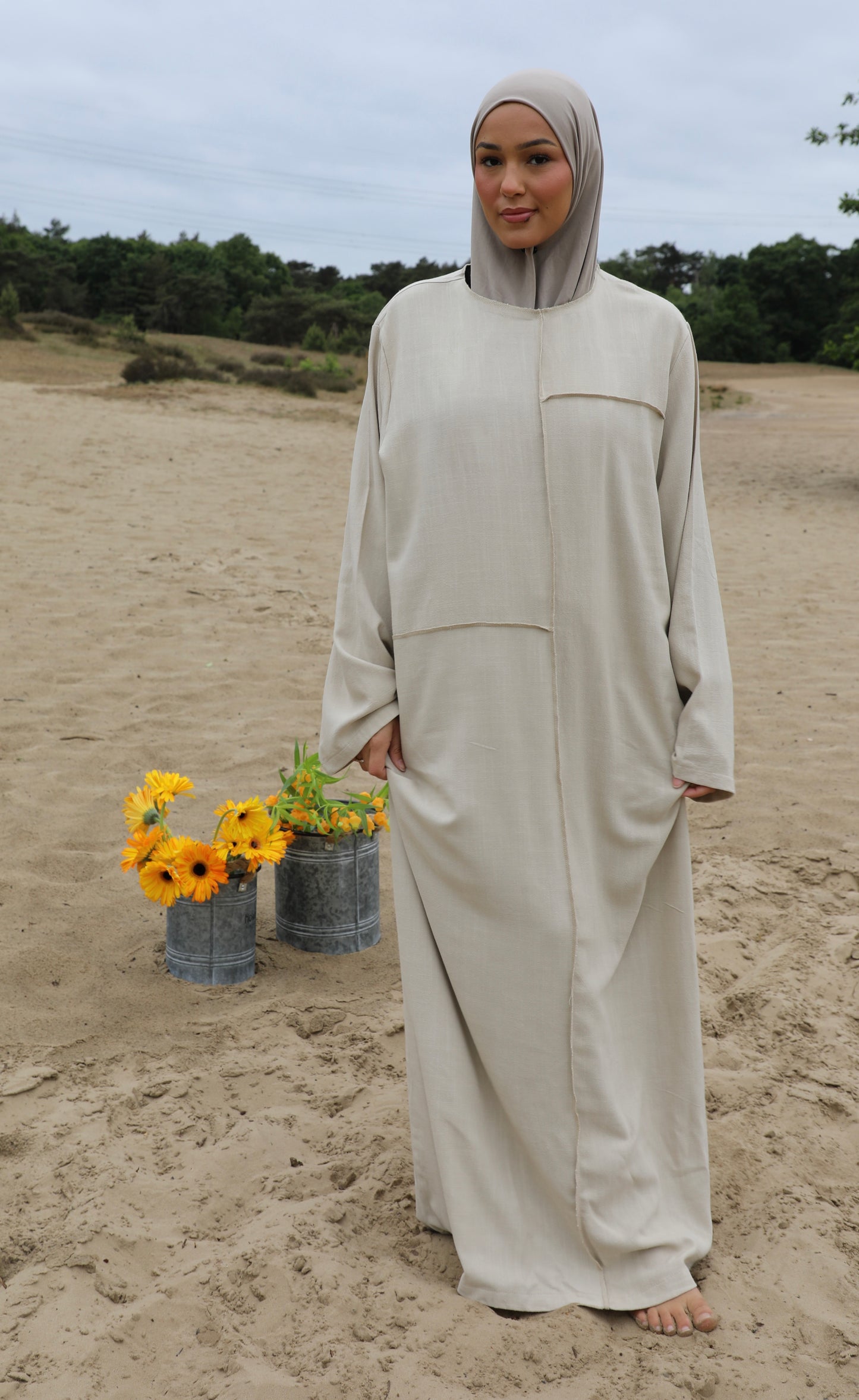 Linen dress